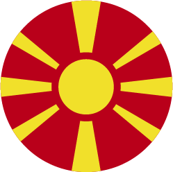 North Macedonia Flag